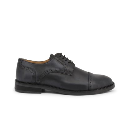 Duca Di Morrone Men Shoes 607 Pelle Black