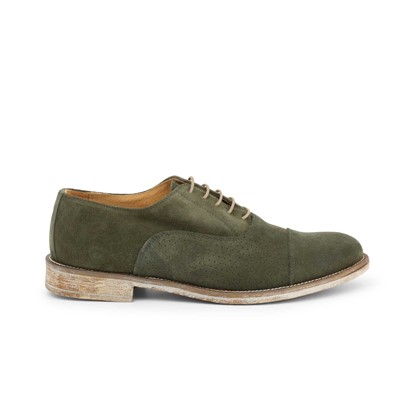 Duca Di Morrone Men Shoes 1003 Camosciobucato Green