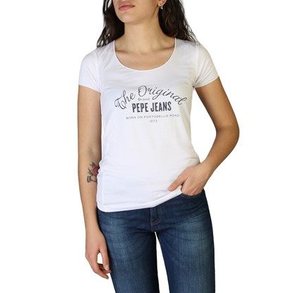 Pepe Jeans Women Clothing Cameron Pl505146 White