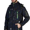  Geographical Norway Men Clothing Techno-Camo Man Blue