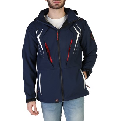 Geographical Norway Men Clothing Tiger Man Blue